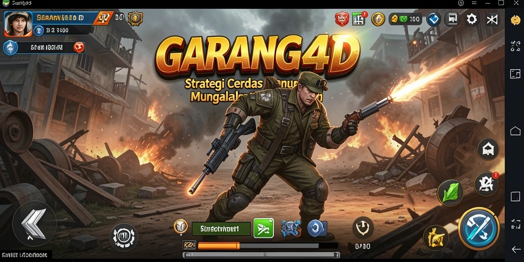 Tampilan gameplay GARANG4D dengan aksi strategi yang menegangkan.