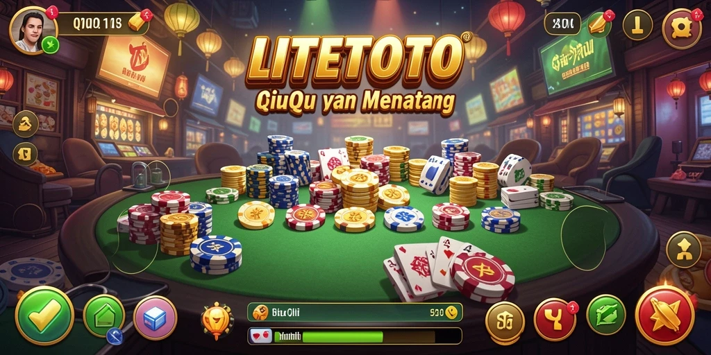 Tampilan gameplay QiuQiu yang menarik di LITETOTO.