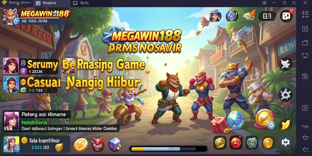 Tampilan gameplay menarik dari MEGAWIN188 yang penuh keseruan.